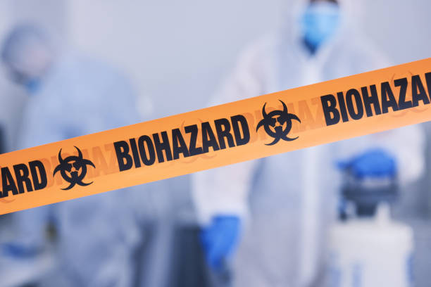 Professional Biohazard Cleanup technician working in Boston, MA